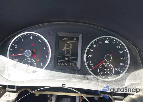 2013 Volkswagen Tiguan S из США, поврежденный, VIN WVGAV3AX4DW579821